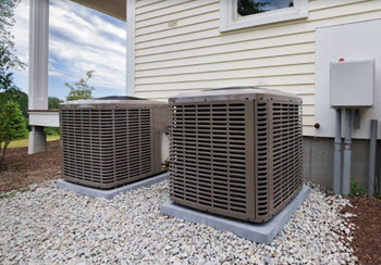 AC units outside a house