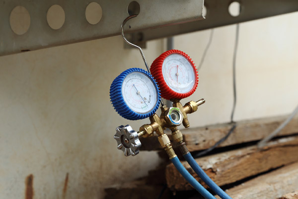 HVAC pressure gauge,