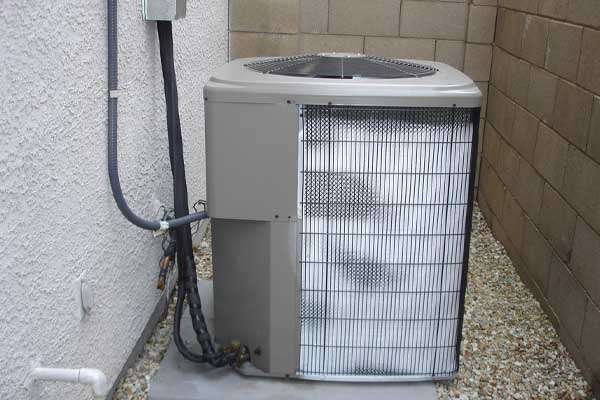 frozen heat pump