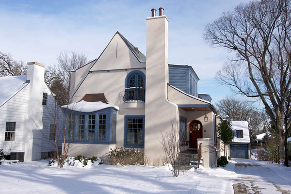 two-story home