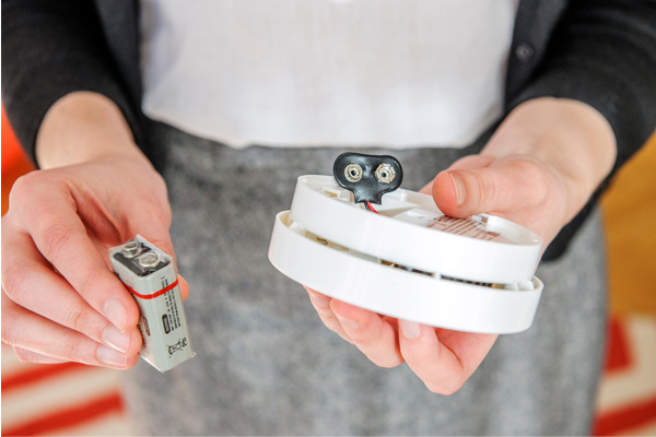 smoke detector battery