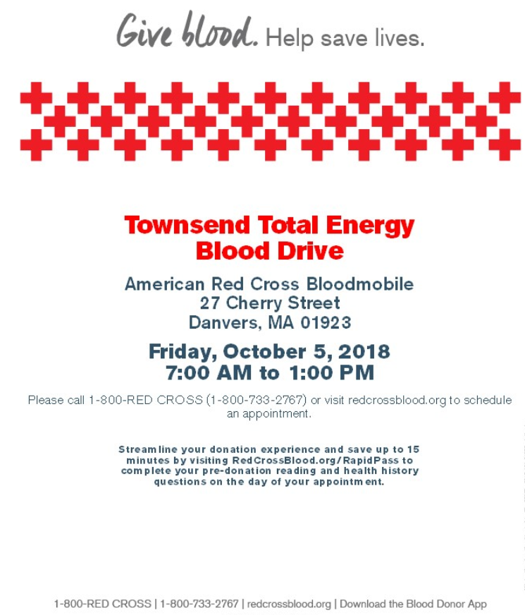 Townsend Energy blood drive