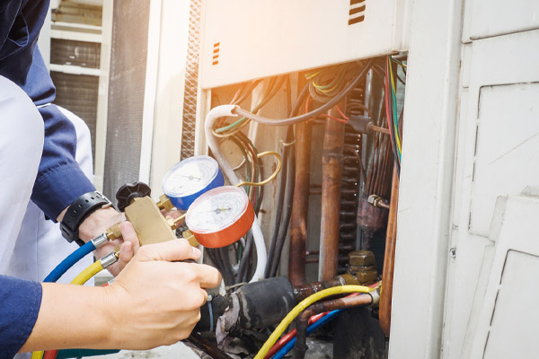 image of an air conditioner tune-up