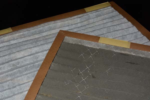 image of an hvac air filter replacement