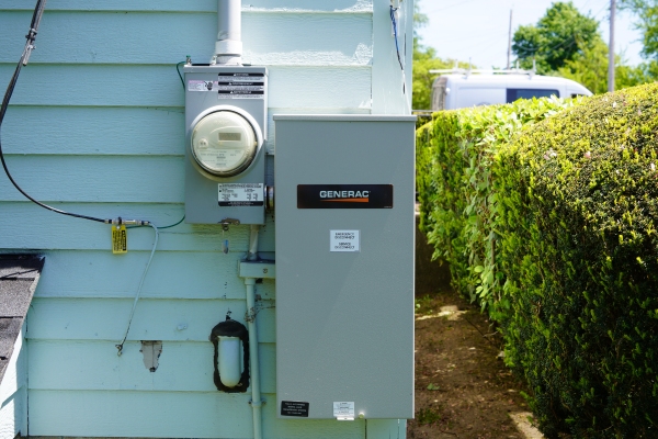 Generac generator control panel