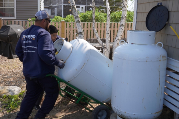 propane tank replacement from Townsend Energy