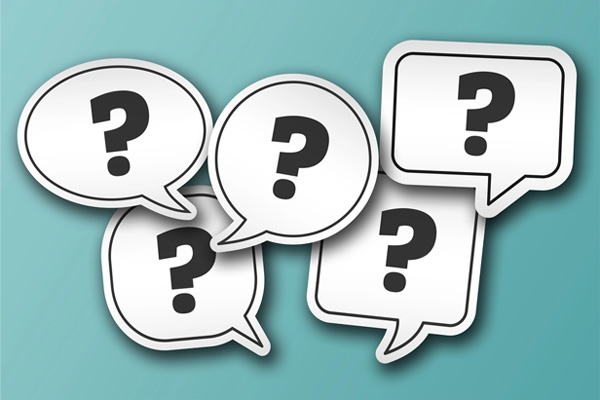 question marks depicting faqs about propane fuel