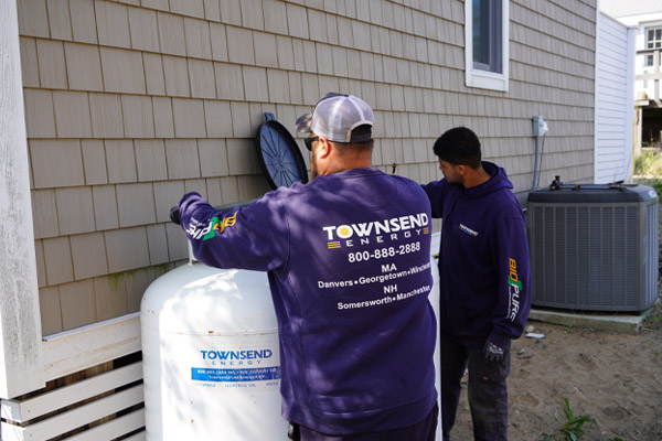 townsend energy propane tank installation