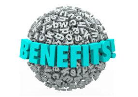 the word benefits depicting benefits of propane heating